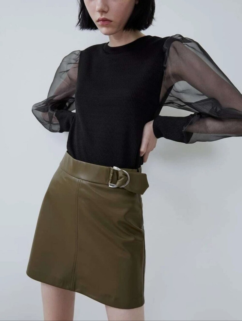 ZARA SKIRT - Picture 5 of 12